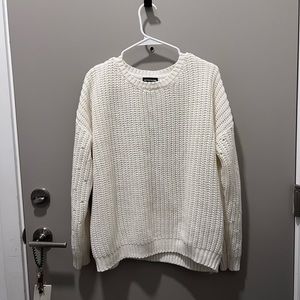 Oversized chunky knit sweater size S